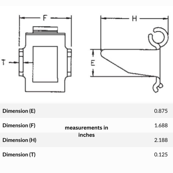 55-HB4 Attachment Diagram & Dimensions