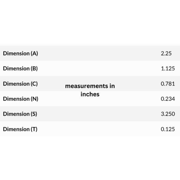 55-SD Attachment Dimension