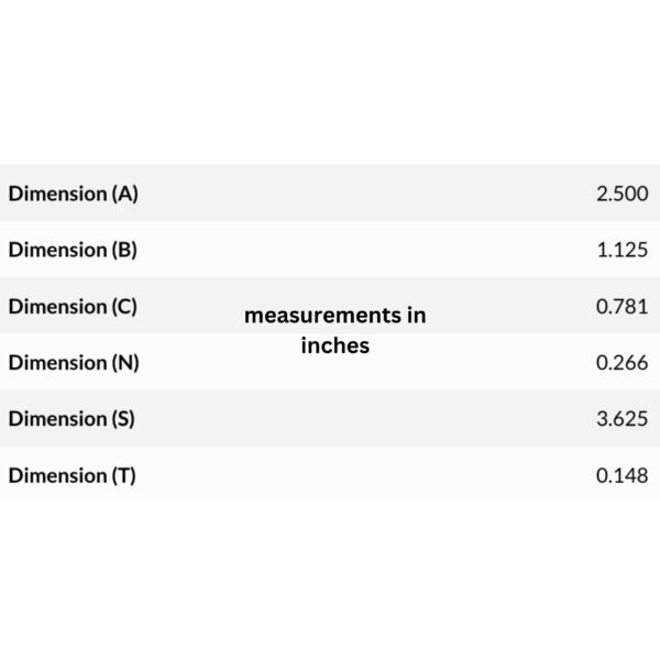 62-SD Attachment Dimension
